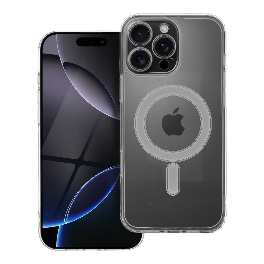 CLEAR MAG COVER case with camera protection compatible with MagSafe for IPHONE 16 Pro Max transparent CLEAR MAG COVER case with camera protection compatible with MagSafe for IPHONE 16 Pro Max transparent