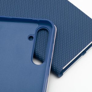 LUNA Book Carbon for SAMSUNG S24 FE blue 5 b24ecdc8710592d1f4bf8960396a9f40