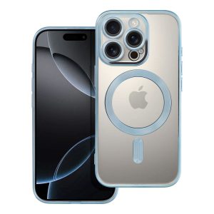 ELECTRO MAG COVER case compatible with MagSafe for IPHONE 16 Pro blue