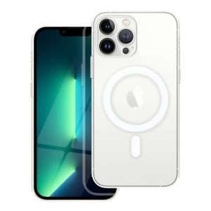 CLEAR MAG COVER case with camera protection compatible with MagSafe for IPHONE 13 Pro Max transparent
