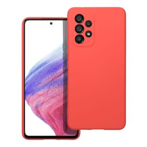 SILICONE case for SAMSUNG A53 5G peach 1 SILICONE case for SAMSUNG A53 5G peach