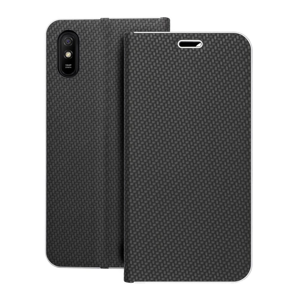 LUNA Book Carbon for Xiaomi Redmi 9AT / Redmi 9A black LUNA Book Carbon for Xiaomi Redmi 9AT / Redmi 9A black