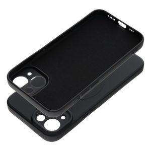 Θήκη MagSafe iPhone 14 Silicone Mag Cover black 3 c84b95673c32bab454a424672fe3d621