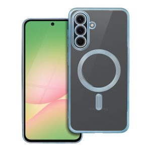 ELECTRO MAG COVER case compatible with MagSafe for SAMSUNG A56 blue