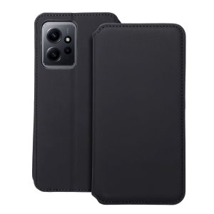 DUAL POCKET Book case for XIAOMI Redmi Note 12 5G black 1 DUAL POCKET Book case for XIAOMI Redmi Note 12 5G black
