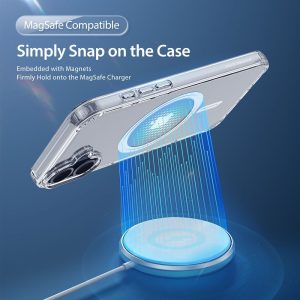 DUX DUCIS case CLIN MAG compatible with MagSafe for IPHONE 16 Plus transparent 3 d11856e74616ba4adb10154d5bf2ef65