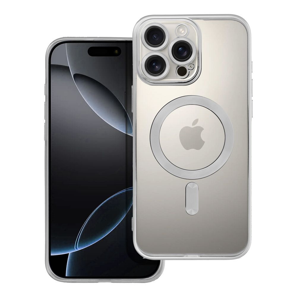 ELECTRO MAG COVER case compatible with MagSafe for IPHONE 16 Pro Max silver ELECTRO MAG COVER case compatible with MagSafe for IPHONE 16 Pro Max silver
