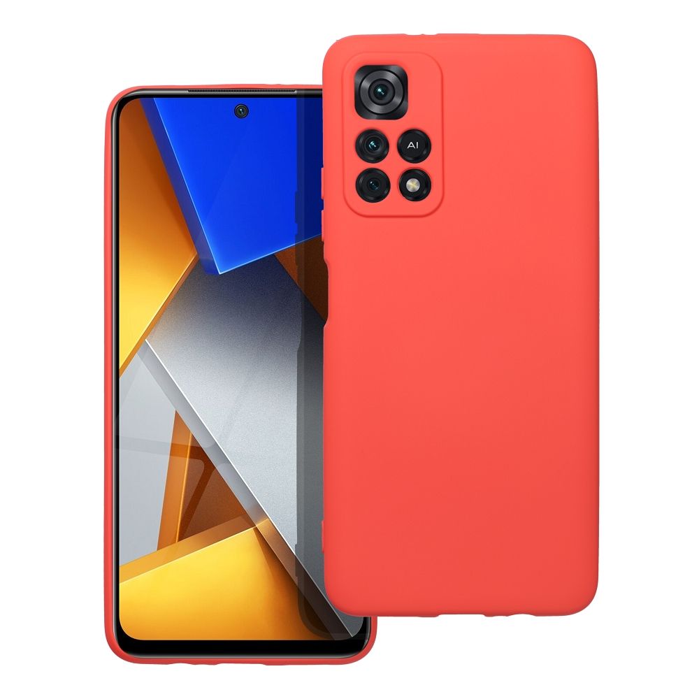 SILICONE case for XIAOMI POCO M4 Pro 5G / Redmi Note 11T 5G / Redmi Note 11S 5G peach SILICONE case for XIAOMI POCO M4 Pro 5G / Redmi Note 11T 5G / Redmi Note 11S 5G peach