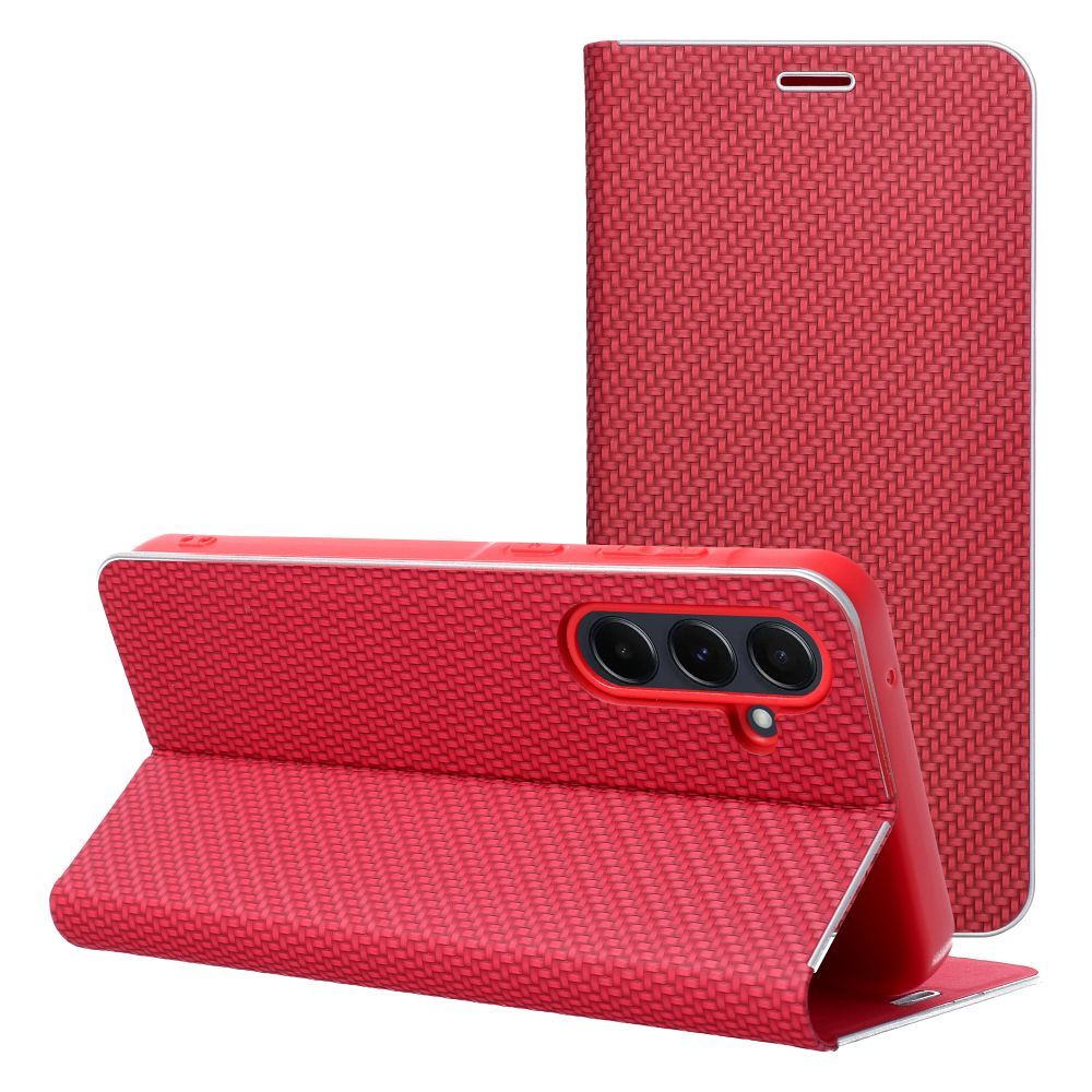 LUNA Book Carbon for SAMSUNG A26 5G red LUNA Book Carbon for SAMSUNG A26 5G red