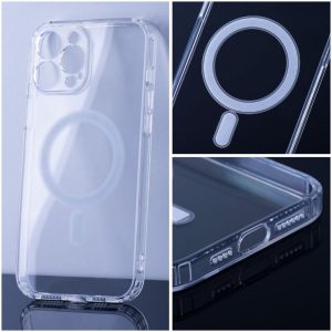 CLEAR MAG COVER case with camera protection compatible with MagSafe for IPHONE 15 Pro Max transparent 4 dffad4c23a8693f912135ea46d879475