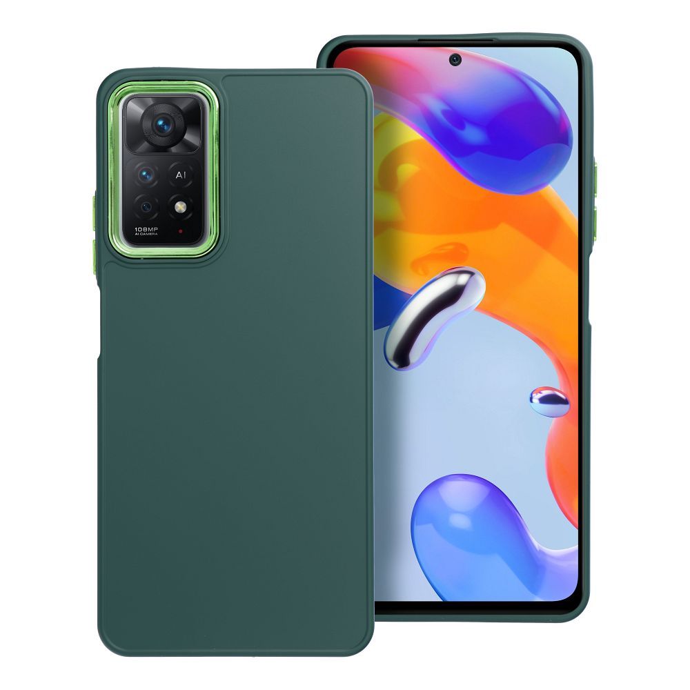 FRAME Case for XIAOMI Redmi Note 11 Pro / 11 Pro 5G green FRAME Case for XIAOMI Redmi Note 11 Pro / 11 Pro 5G green
