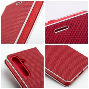 LUNA Book Carbon for SAMSUNG A40 red 4 f22a80fa6565d52069d67c76fa19274c