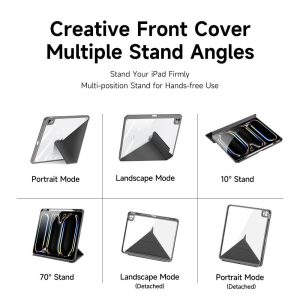 Θήκη για iPad Pro 11 (2024) DUX DUCIS Magi με Θήκη Pencil & Stand – Μαύρη 3 ff4d777ca6cd8bb9f5922696b5180cb8