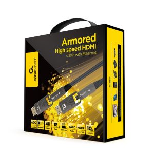 CABLEXPERT HIGH SPEED HDMI D-A CABLE WITH ETHERNET 'AOC ARMORED SERIES' 10M 3 img 33 1