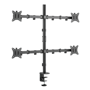 SBOX TABLE STAND FOR 4 MONTORS 17'-32' VESA 100x100 MAX