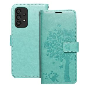 Flip case for Samsung A53 5G Mezzo Book tree green