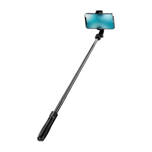 Selfie Stick Bluetooth 5.2 με Τρίποδο & Ασύρματο Τηλεχειριστήριο BLUE STAR L21 69,5cm Μαύρο