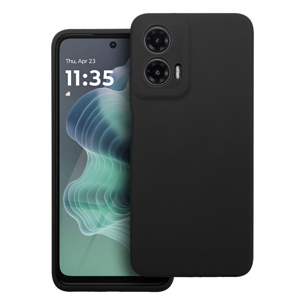 Case for Motorola G35 5G Silicone 2mm (camera protection) black Case for Motorola G35 5G Silicone 2mm (camera protection) black