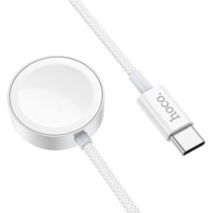 5W USB C compatible with Apple Watch and Samsung Watch CW59 white
