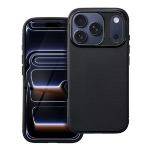 Θήκη κινητού CARBON PREMIUM για iPhone 17 Pro Μαύρη