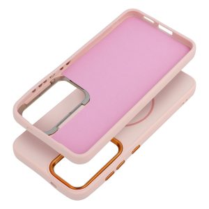 FRAME MAG COVER Case compatible with MagSafe for SAMSUNG S25 ULTRA powder pink 4 3678ee1912e0330f495d532494b8ce48