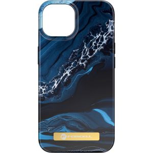 FORCELL F-PROTECT Mirage case compatible with MagSafe for IPHONE 14 Plus ocean marble 4 3c34c65546dce211281ffd61f9a92c55