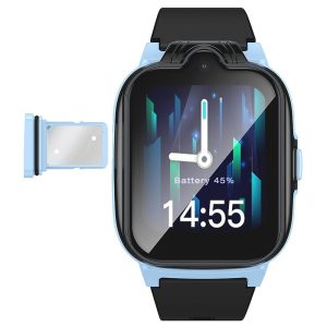 1+1 Δώρο – Παιδικό Smartwatch με Κάρτα SIM, Κλήσεις, GPS, Μπλε + Bluetooth Ακουστικά με LED Μπλε 3 3ea847f65a57fa4fcd777b783fe1455e