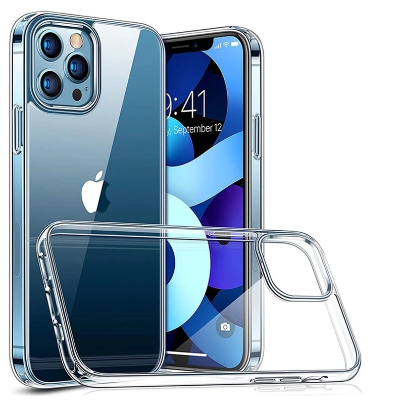 Case for iPhone 13 PRO MAX Clear Case 2 mm Box transparent Case for iPhone 13 PRO MAX Clear Case 2 mm Box transparent