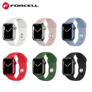 FORCELL F-DESIGN FA01 λουράκι σιλικόνης για APPLE Watch 38 / 40 / 41 mm Λευκό 2 42842d6d5ef86ec3cd0732d4182b591f