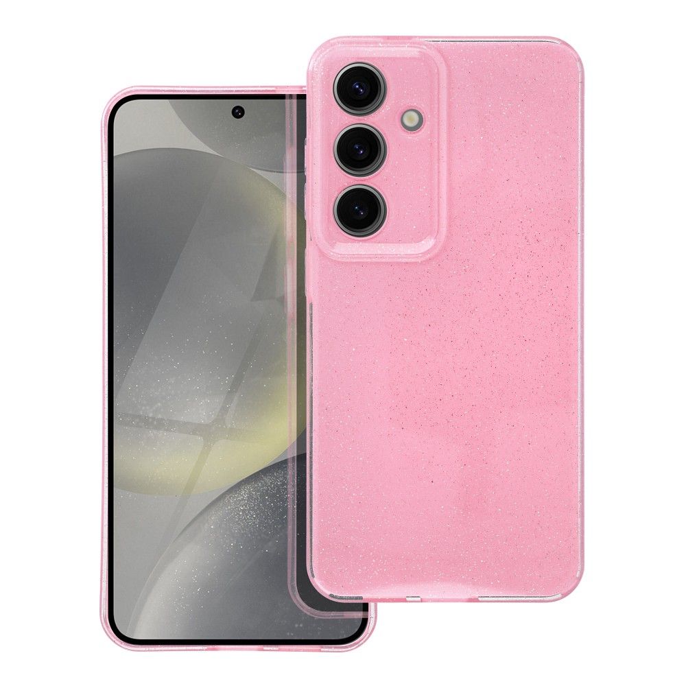 Case for Samsung S24 Clear Case 2 mm Blink pink Case for Samsung S24 Clear Case 2 mm Blink pink