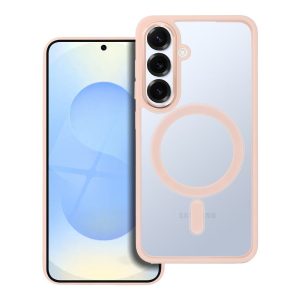 COLOR EDGE MAG COVER case compatible with MagSafe for SAMSUNG S25 pink