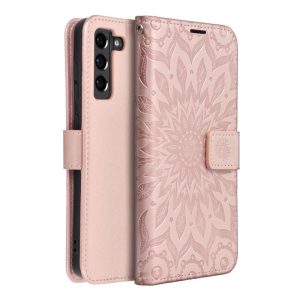 MEZZO Book case for SAMSUNG S21 FE mandala rose gold 4 605455f87788bc502a0671be5263d809