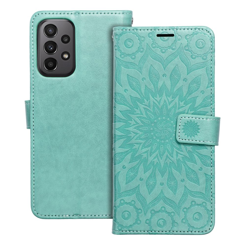 Flip case for Samsung A23 5G Mezzo Book mandala green Flip case for Samsung A23 5G Mezzo Book mandala green