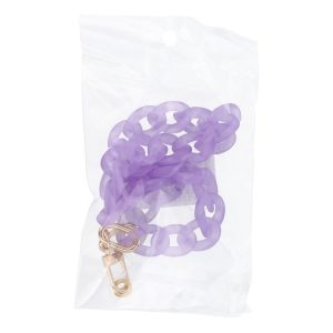 Phone pendant / cord length 40cm (20cm in the loop) / on wrist - purple