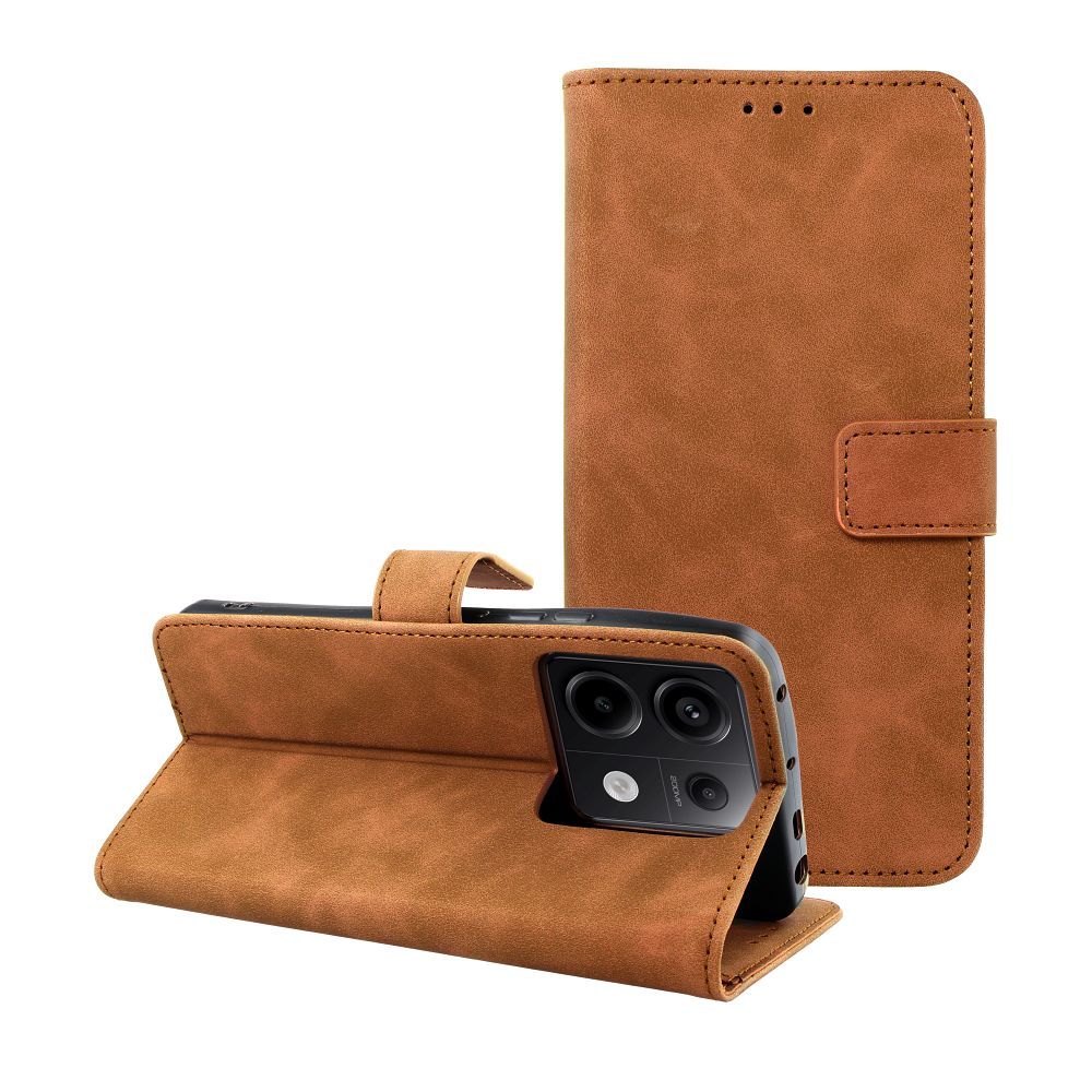 TENDER Book Case for XIAOMI Redmi Note 13 Pro 5G brown TENDER Book Case for XIAOMI Redmi Note 13 Pro 5G brown