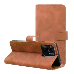 TENDER Book Case for XIAOMI Redmi 10C brown