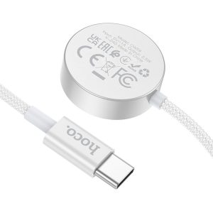 Ασύρματος Φορτιστής για Apple Watch & Samsung Galaxy Watch HOCO CW59 2.5W USB-C Λευκός 3 6672393d3c97abbed3a6a3dbf541ff03