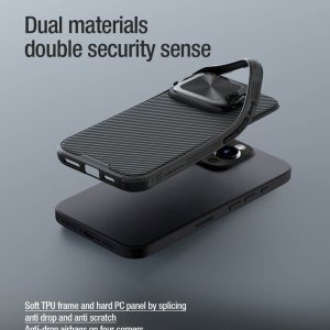 NILLKIN θήκη CamShield Prop για Apple iPhone 16 Pro, μαύρη 3 6902048282063 2