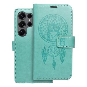 Flip case for Samsung S25 ULTRA Mezzo Book dreamcatcher green