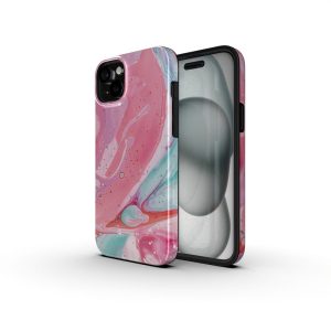 FORCELL F-PROTECT Mirage, Military Drop-Tested case compatible with MagSafe for IPHONE 16 PRO MAX pink marble 4 6d95aafd9e5a0729febeb3558ffe3269