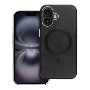 Case for iPhone 12 PRO Gentleman Mag Cover compatible with MagSafe black