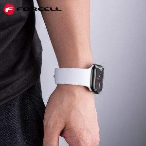 FORCELL F-DESIGN FA01 λουράκι σιλικόνης για APPLE Watch 38 / 40 / 41 mm Λευκό 3 74321e595cf18ced2f2a960201017f85