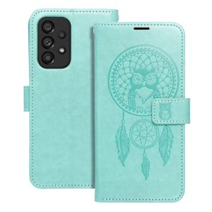 Flip case for Samsung A12 / M12 Mezzo Book dreamcatcher green