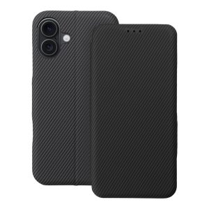 Θήκη βιβλίο FOLIO Side Magnet για IPHONE 16 PLUS Γκρι