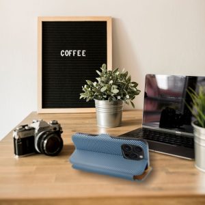 Θήκη βιβλίο FOLIO Side Magnet για IPHONE 16 PRO Μπλε 5 7f4063f52934b8dc1b924965b0e0b7cb