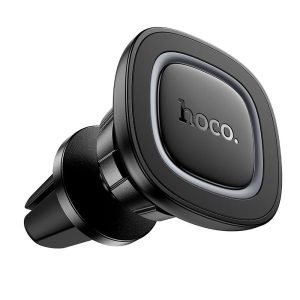 Magnetic car phone holder Hoco air vent H72 black and gray