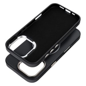 FRAME MAG COVER Case compatible with MagSafe for IPHONE 15 PRO black 4 879fe334726e6efcf68c8aa32f9e2509