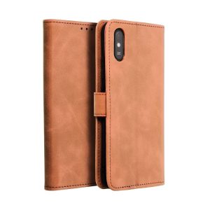 TENDER Book Case for XIAOMI Redmi 9AT / Redmi 9A brown 4 89b707fb44c2c907ce2500eb36775d0e