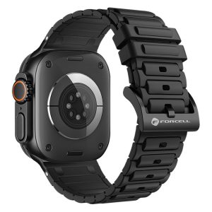 Strap to Apple Watch Forcell F-Design FA06 silicone holes 38 / 40 / 41 mm black