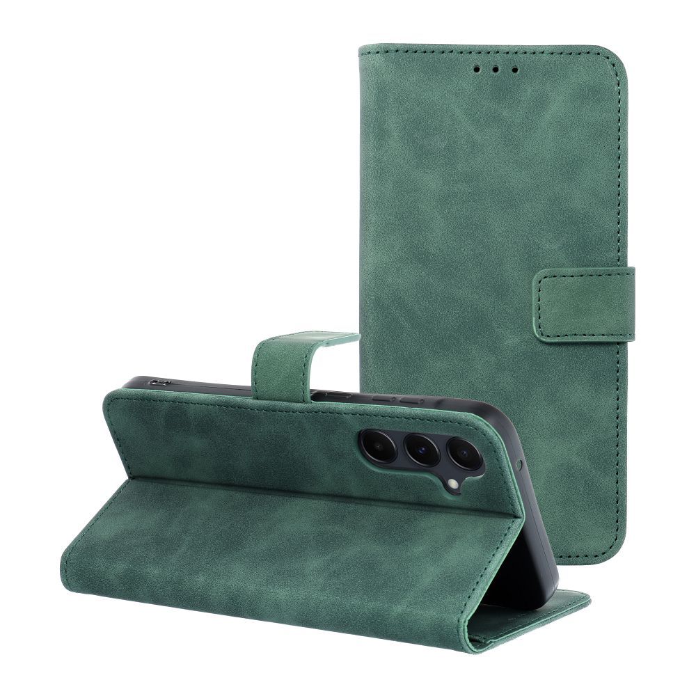 TENDER Book Case for SAMSUNG A55 5G green TENDER Book Case for SAMSUNG A55 5G green